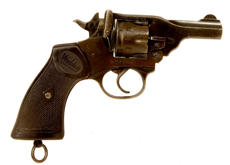 Deactivated WWII Webley .38 MK4 Revolver