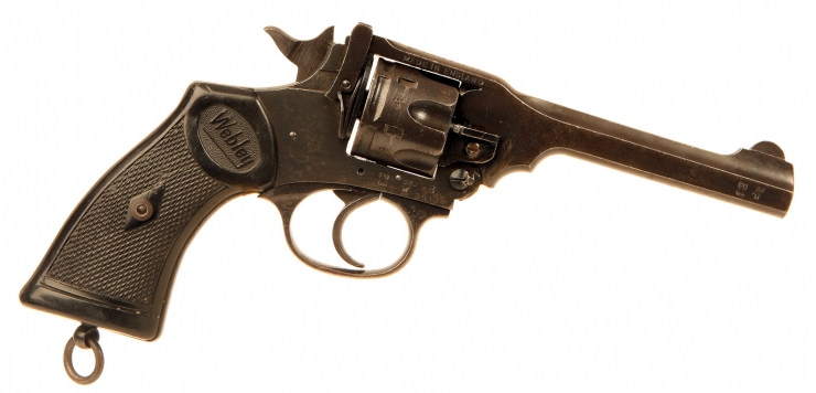 Deactivated Webley & Scott MK4 .38 Revolver