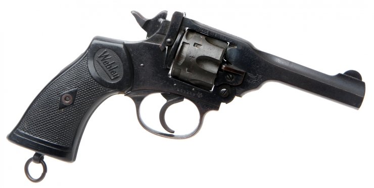 Deactivated Webley MK4 .38 Revolver