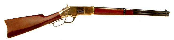 Deactivated Uberti Winchester Yellow Boy 1866 Carbine