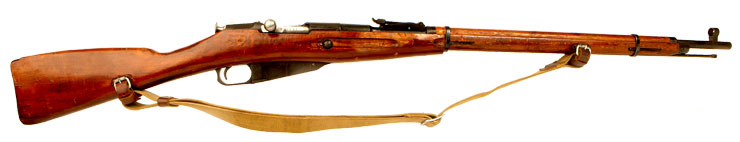 Deactivated WWII Russian Nagant M91/30 Rifle - Winter War Era