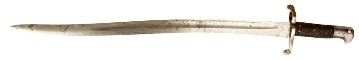An Origina Martini Henry Yataghan Bladed Sword Bayonet