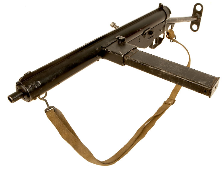 Deactivated WWII Enfield Sten MK3 Submachine Gun