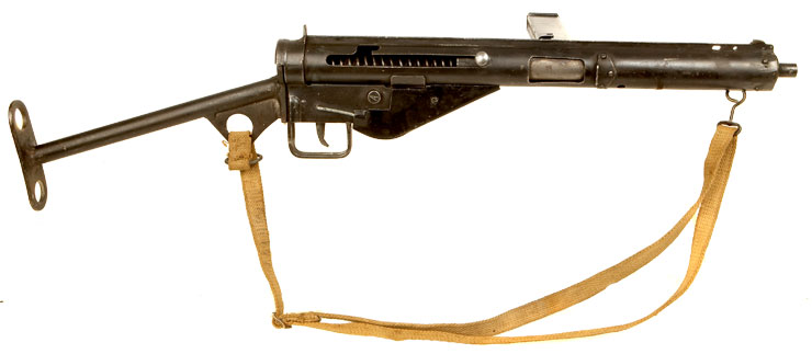 Deactivated WWII Sten MKIII Submachine gun