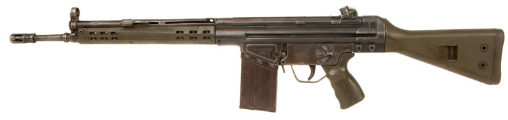 Deactivated H&K G3 Battle Rifle
