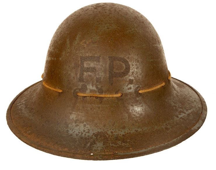 WWII Sussex Issued Zuckerman Helmet