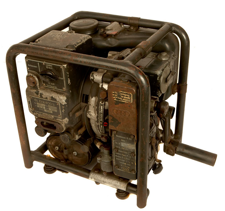Second World War Nazi Military GG 400 portable Generator