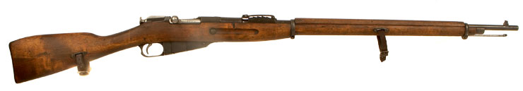 Deactivated WWII Finnish Captured Russian Mosin Nagant M/91 Rifle