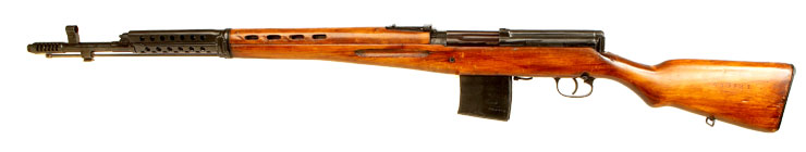 Deactivated WWII Russian Tokarev SVT-40 dated 1942