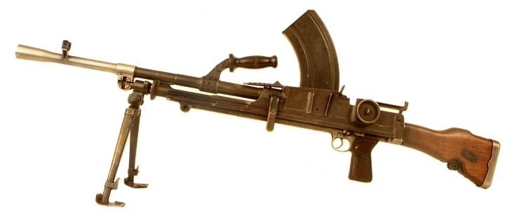 Deactivated WWII Dovetail Bren gun MK1