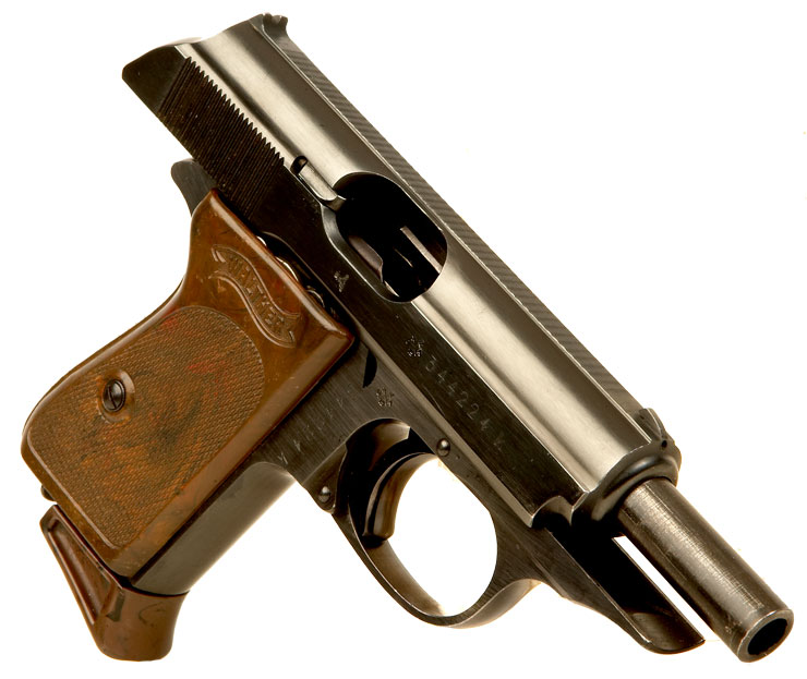 Deactivated WWII Nazi Walther PPK (Polizei Pistole Kriminal)