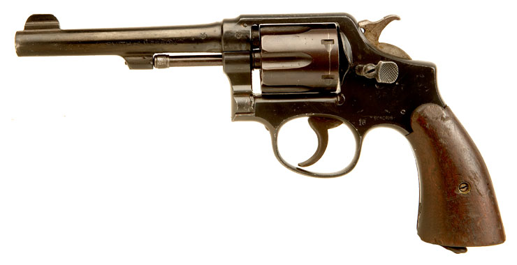 Deactivated RARE WWII French Issued Smith & Wesson .38 M&P Revolver