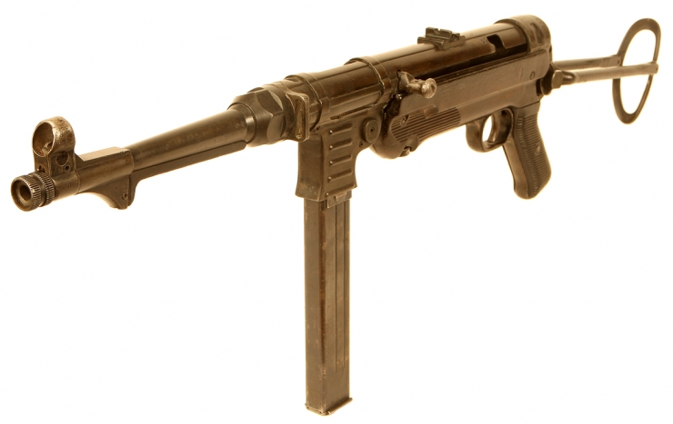 Deactivated WWII German MP40