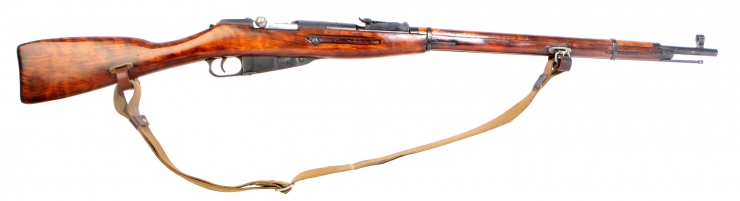 Deactivated WWII Russian Mosin Nagant M91 Rifle
