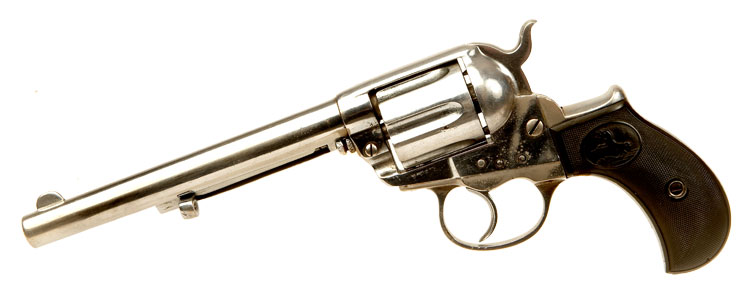 Colt Thunderer double action revolver,