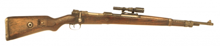 Deactivated WWII German K98 Fitted with a ZF41 scope and mount