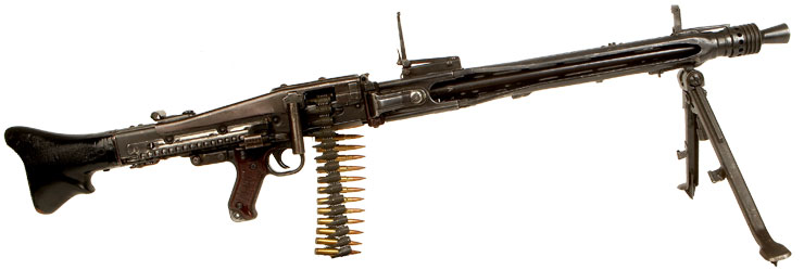 Deactivated WWII German MG42 Machine gun