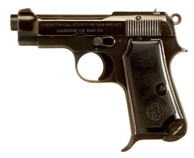 Deactivated WWII Italian Beretta Model 1934