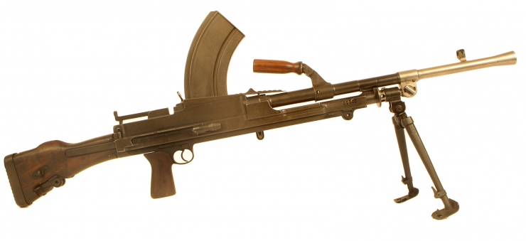 Deactivated WWII Enfield Bren MKI Dated 1942
