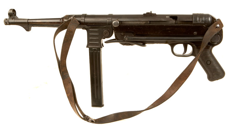 Deactivated Old Specification WWII Nazi MP40 Submachine gun by Erma (ayf)