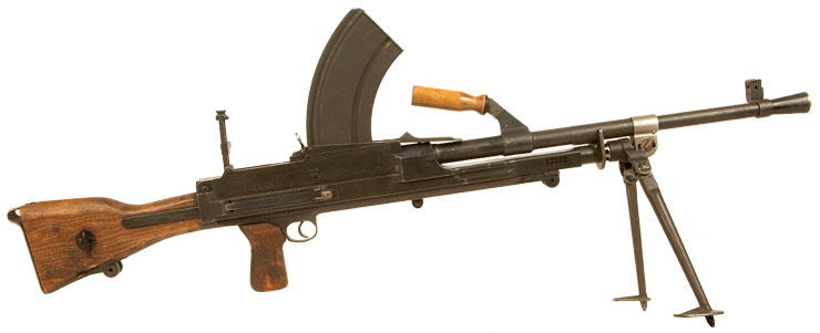 Deactivated WWII Bren MKII Machine Gun