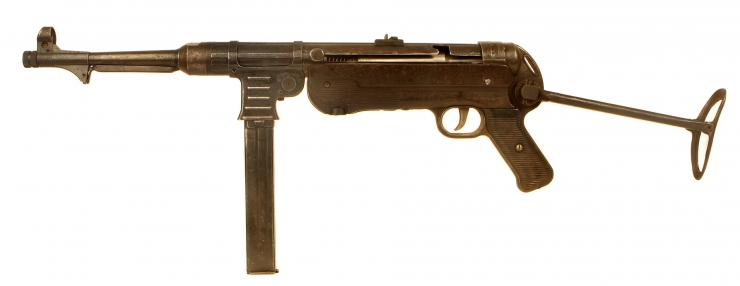 Deactivated WWII MP40 with ALL matching numbers
