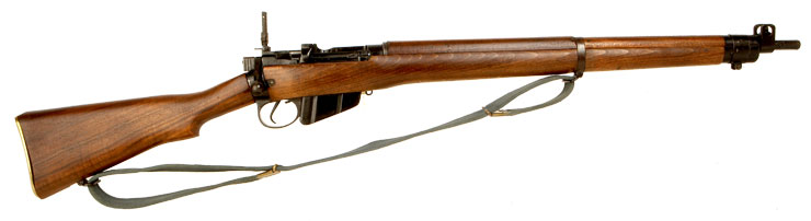 Deactivated WWII Lee Enfield No4 MKI* Long Branch 1943. - Allied