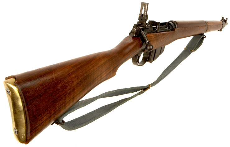 Deactivated WWII Lee Enfield No4 MKI* Long Branch 1943. - Allied  Deactivated Guns - Deactivated Guns