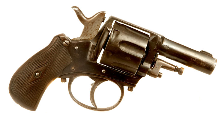 Deactivated German manufactured British Bulldog style revolver.