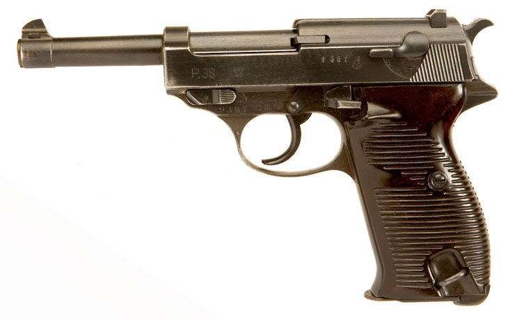 Deactivated WWII Mauser P38 Pistol Dated 1943