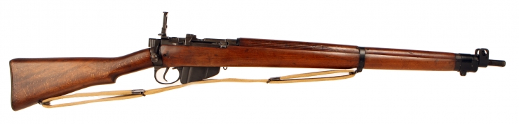 Deactivated WWII British Lee Enfield No4 MKI Rifle