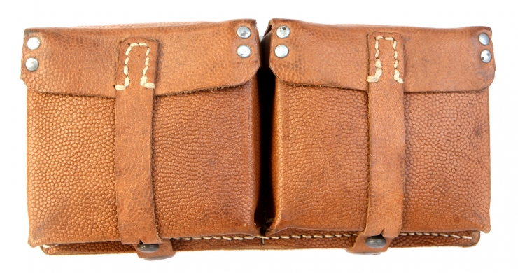 WWII German G43 or K43 rifle spare magazine pouches.