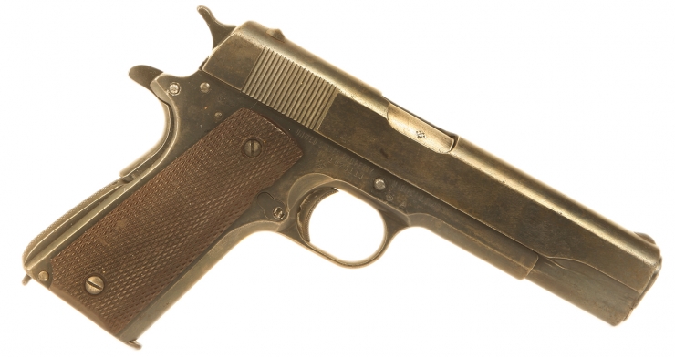 Deactivated WWII Lend Lease Colt 1911A1 by Remington Rand