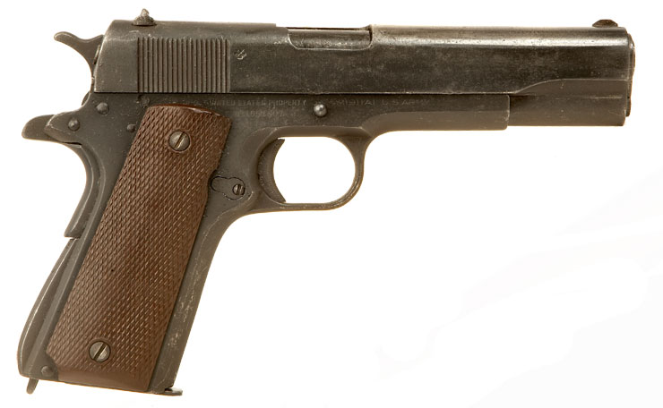 Deactivated WWII Colt Manufactured 1911A1