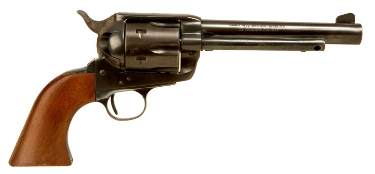 Deactivated OLD SPEC J.P. Sauer & Sohn  Western Six-Shooter .44 Magnum Revolver