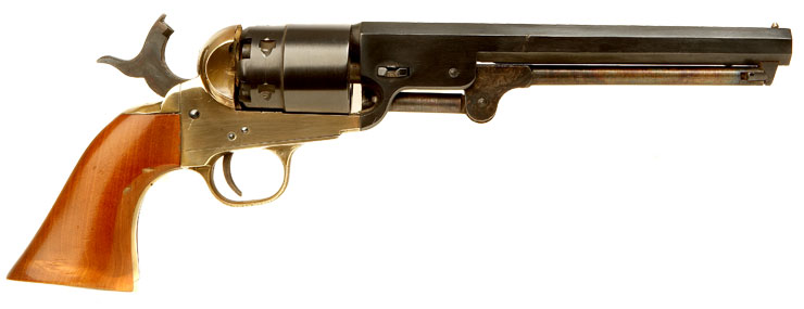 Deactivated Italian Colt 1851 Army Percussion Revolver