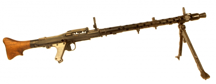 Deactivated WWII German MG34