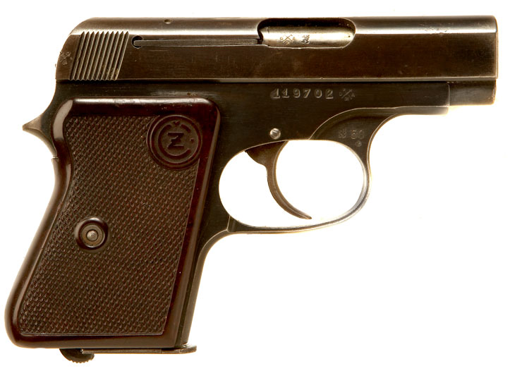 Deactivated CZ45 Pistol (Cold War Era)
