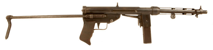 Deactivated OLD SPEC Mega Rare WWII Italian TZ45 Submachine Gun