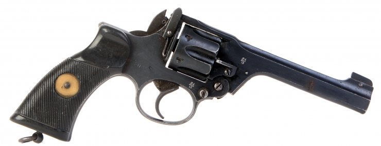 Deactivated WWII Enfield No2 MKI* .38 Revolver