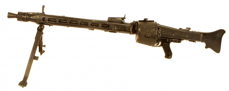 Deactivated WWII German MG42
