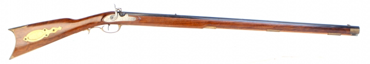 Deactivated Kentuckian muzzle loading percussion musket.