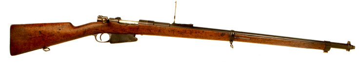 Deactivated WWI Belgium Mauser M1889 Rifle.