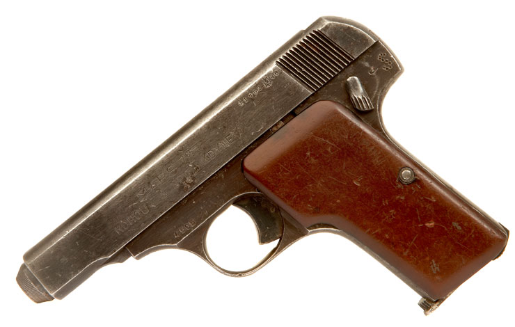 Deactivated WWII Era MARS 7.65mm Pistol