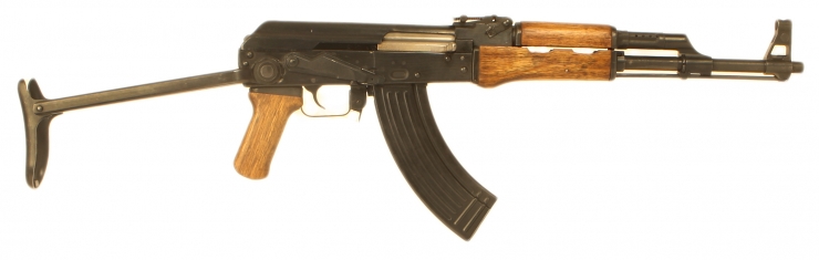Deactivated AK47 type 56 assault rifle