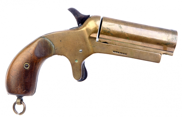 Extremely rare Dyer & Robson model 1882 brass Very pistol
