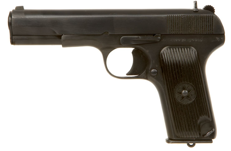Deactivated Cold War Era Russian Tokarev T33 Pistol