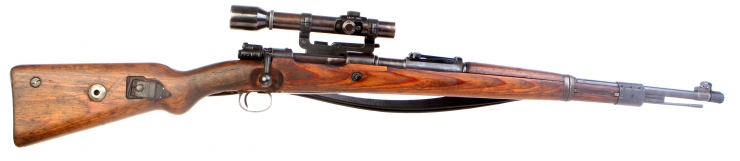 Deactivated WWII K98 converted to Long Rail Sniper Rifle