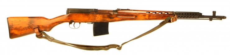 Deactivated WWII Russian Tokarev SVT40 Rifle