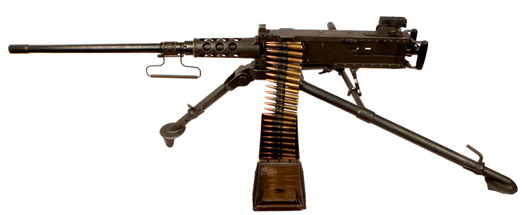 Deactivated WWII Browning 50 Calibre Heavy Machine Gun